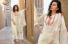 White Lotus By Lily And Lali Chanderi Silk Readymade Suits Wholesale Shop In Surat